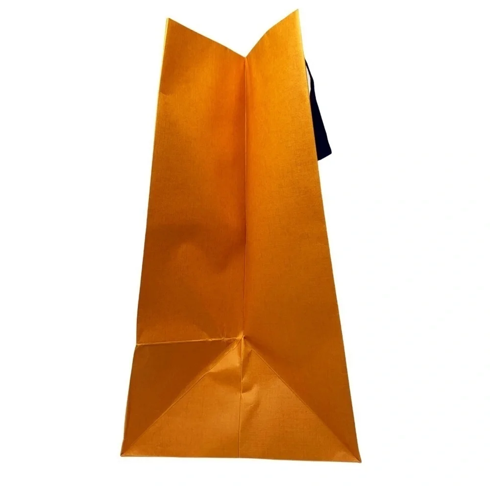 AUTHENTIC LOUIS VUITTON Gift bag Luxury Designer Presentation Orange Blue